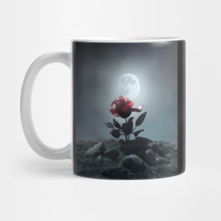 Rose on the Moon Mug